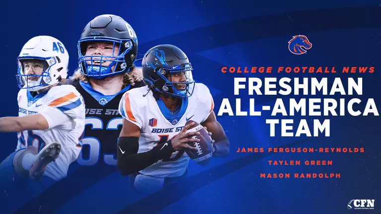 Bronco Trio Earns Freshman All-America Honors
