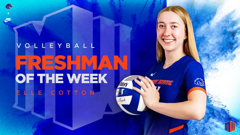 Cotton Named MW Freshman of the Week
