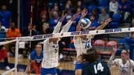 Boise State Rally Comes Up Short in Four-Set Loss to Utah State
