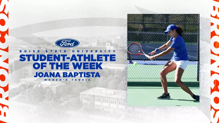Joana Baptista Named Ford Boise State Student-Athlete of the Week