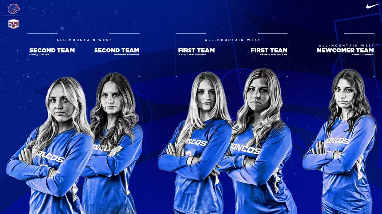 Five Broncos Earn All-Conference Honors