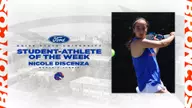Discenza Named Ford Student-Athlete of the Week