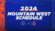 Boise State’s 2024 Mountain West Conference Football Matchups Announced