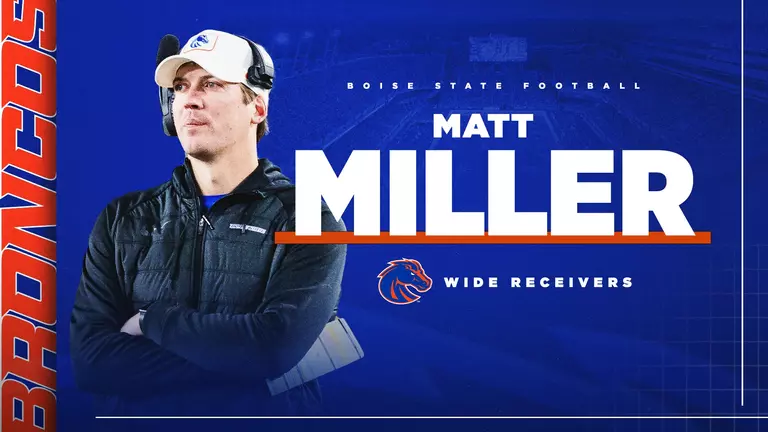 Boise State Alumnus Matt Miller to Remain at Broncos Receivers Coach