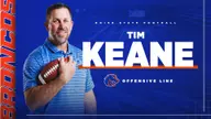 Tim Keane Retained as Offensive Line Coach at Boise State