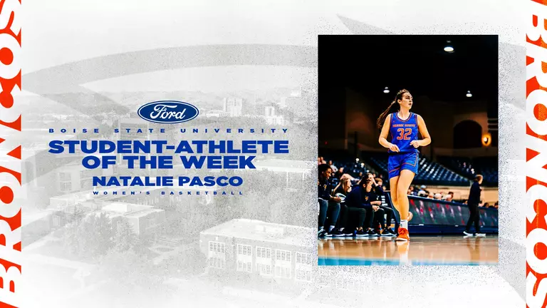 Ford Boise State Student-Athlete of the Week Goes to Natalie Pasco