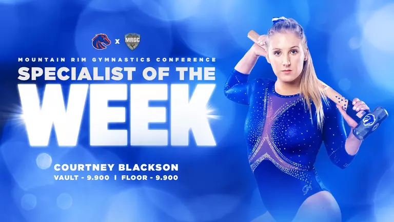 Blackson Collects MRGC Weekly Accolades