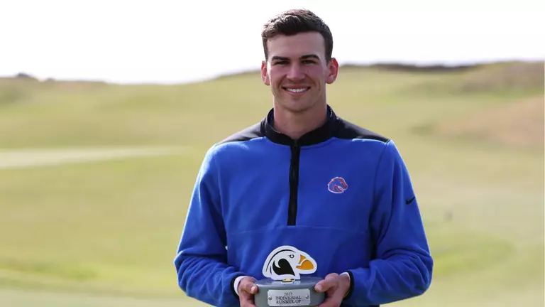 Charles Captures Second, Boosts Broncos to Top-Five Finish