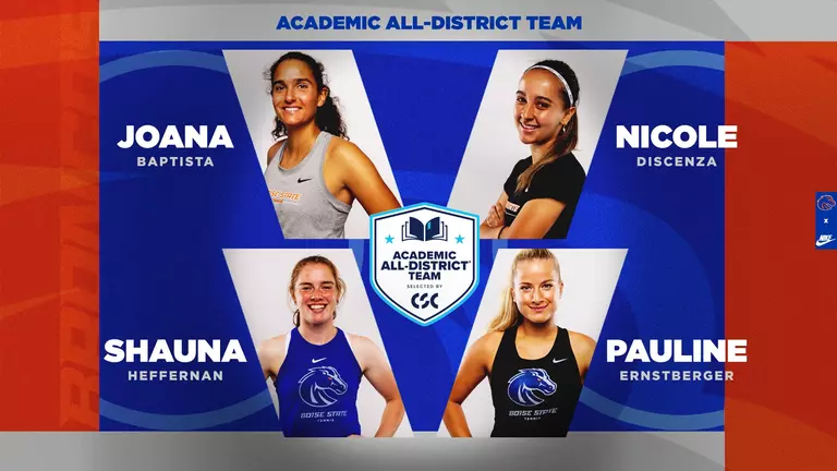 Four Broncos Named To Academic All-District