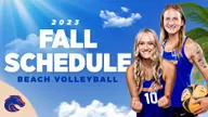 Beach Volleyball Releases 2023 Fall Schedule