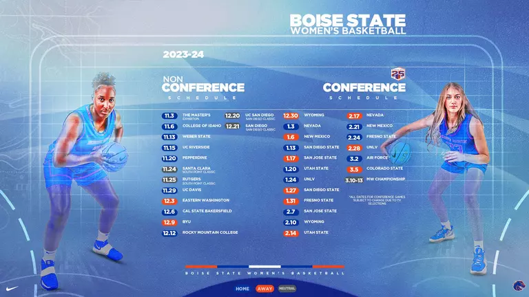 Broncos Release 2023-24 Schedule