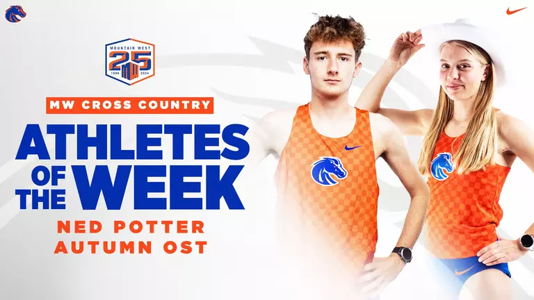 Potter, Ost Earn Mountain West Weekly Honors