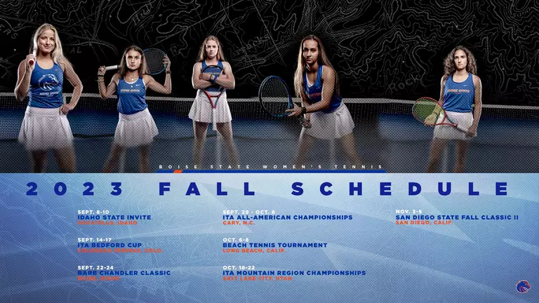 Women's Tennis Announces Fall Schedule