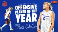 Cross Crowned Mountain West Offensive Player of the Year