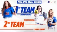 Three Broncos Named All-Region