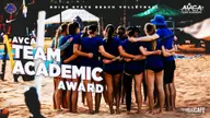 Beach Volleyball Receives AVCA Team Academic Award