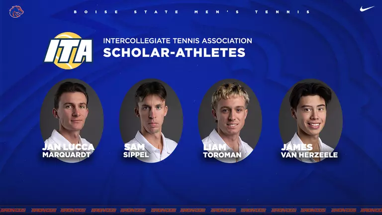 Four Broncos Named ITA Scholar-Athletes