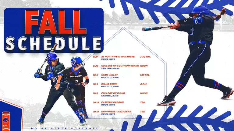 Boise State Softball Fall Slate Features Seven Matchups in the Gem State