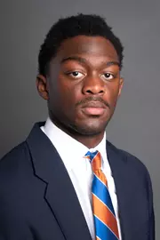 Bosie State Football 2024 Headshots. Davis Thacker (40). Photo by Kenna Harbison