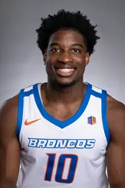 Boise State Men’s Basketball 2024 Media Day. Emmanuel Ugbo (10). Photo by Kenna Harbison