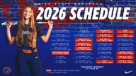 Boise State Announces 2026 Softball Schedule