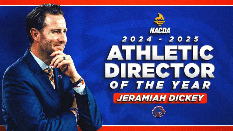 Boise State’s Jeramiah Dickey Named Athletic Director of the Year