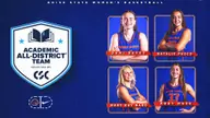 Four Broncos Named CSC Academic All-District