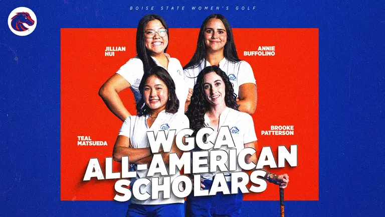 Four Broncos Named WGCA All-American Scholars