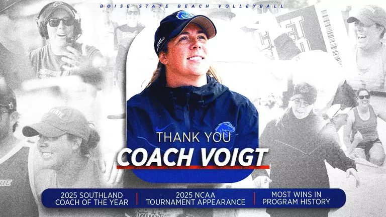Voigt Steps Down as Boise State Beach Volleyball Head Coach