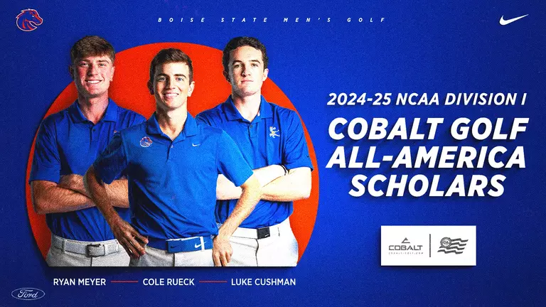 Cushman, Meyer, Rueck Named 2024-25 NCAA Division I Cobalt Golf All-America Scholars