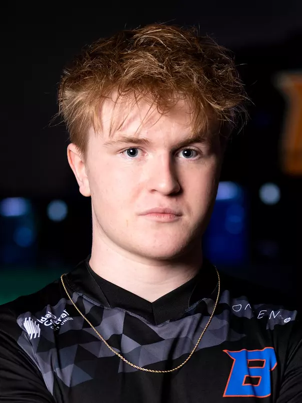 Cade Hall's 2025-26 portrait.