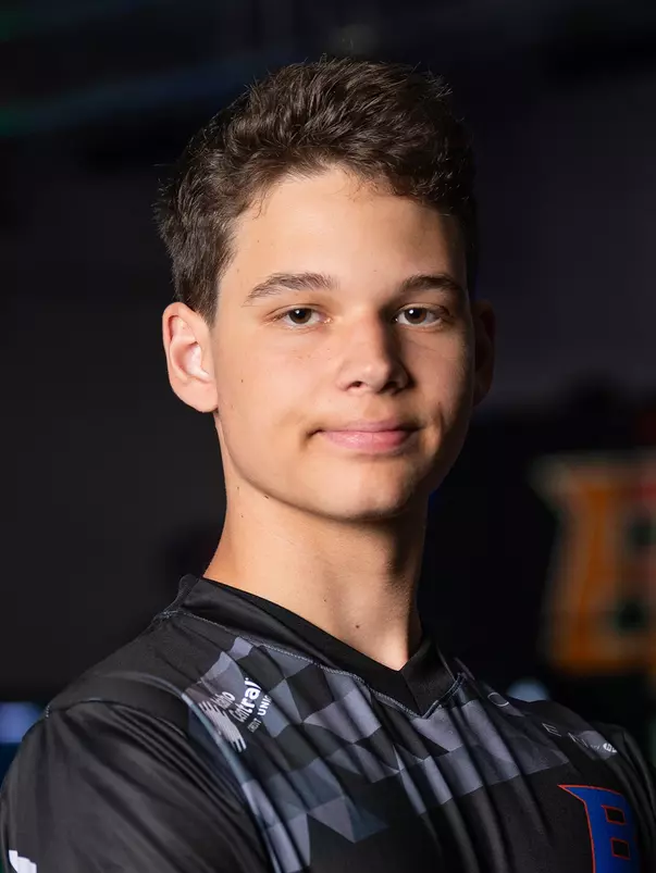 Kosmos Sutter's 2025-26 portrait.