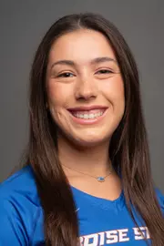 Bella McGirr's 2025 portrait wearing blue jersey.