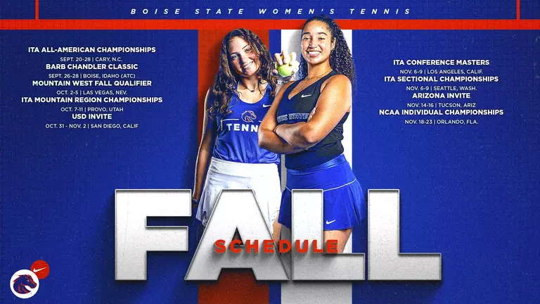 Women’s Tennis Announces 2025 Fall Schedule