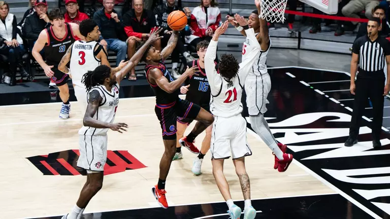 Broncos Valiantly Battle Back in Three Overtime Loss to Aztecs