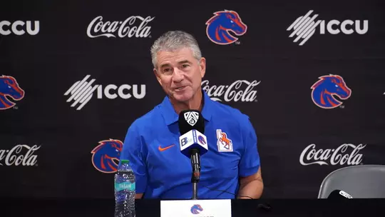 Boise State Basketball Media Day — MBB Head Coach Leon Rice