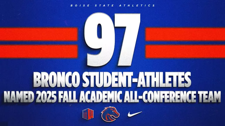 97 Bronco Student-Athletes Named to MW Academic All-Conference Team