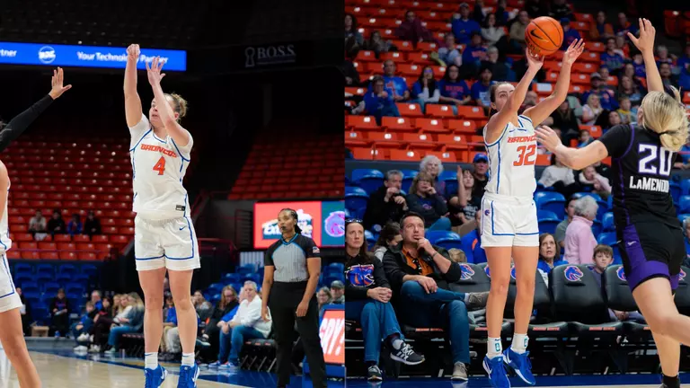 Bayes, Pasco Named to Watch List for 2026 Celsius Women’s 3-Point Championships