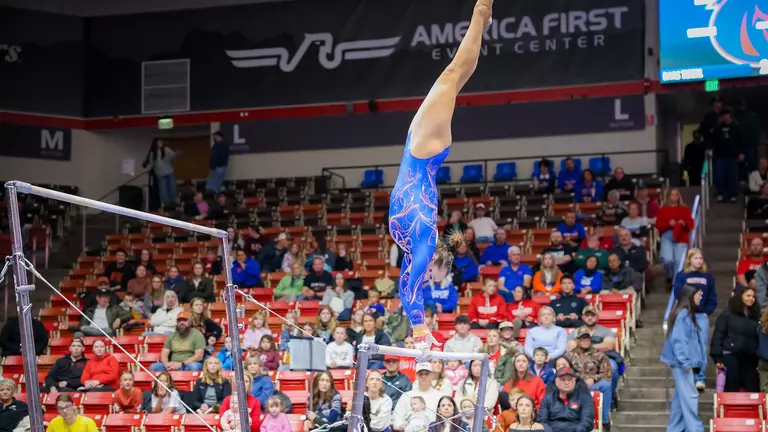 Shchennikova Wins Bars Title as Broncos Record Season-High