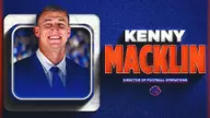Kenny Macklin Hired as Director of Football Operations