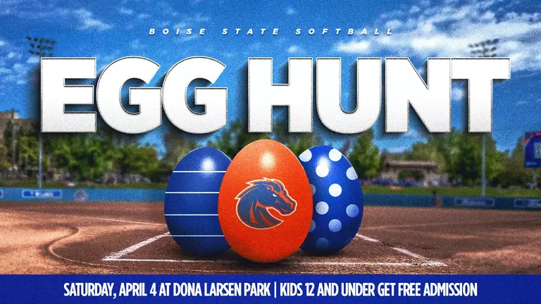 Bronco Softball to Host Community Egg Hunt at Dona Larsen Park on April 4