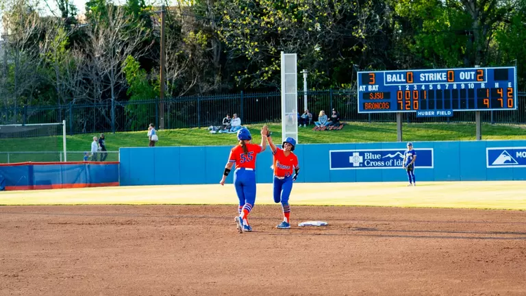 Bronco Bats Bash Spartans
