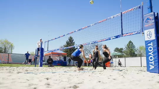 Boise State Beach Volleyball Senior Class of 2026 Tribute