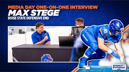 Media Day 1-on-1 with Max Stege