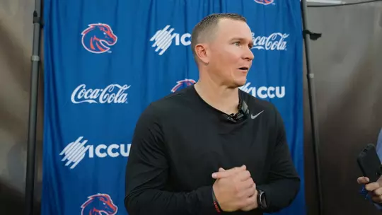 Spencer Danielson Postgame Press Conference vs. Western Michigan (Sept. 26, 2026)