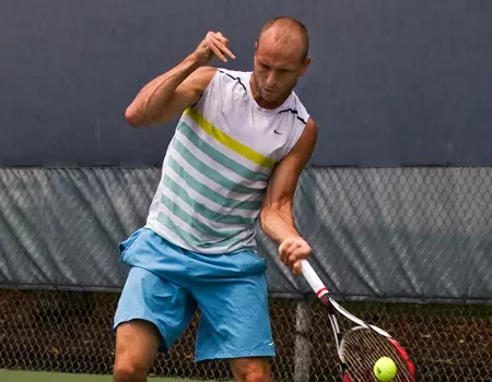 Cerretani Earns Doubles Win over Federer