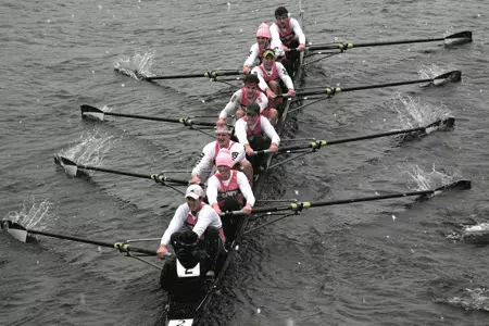 Brown Crew Set for Pull For A Cure at Head of the Charles