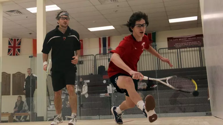 Men's Squash Beats MIT, Falls To Penn, Princeton