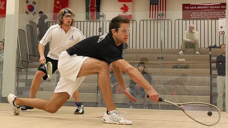 Brown Squash Splits With Tufts and Dartmouth