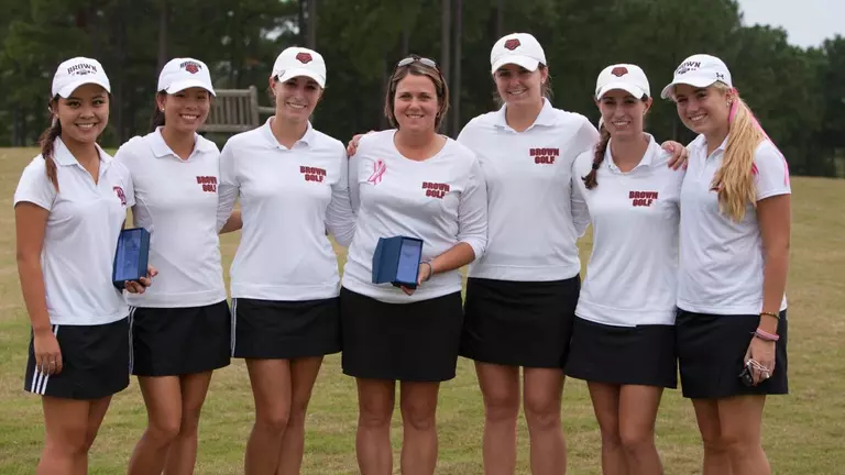 Brown Women's Golfers 2nd At Spider Invitational; Stephanie Hsieh '15 Wins Tournament Medal